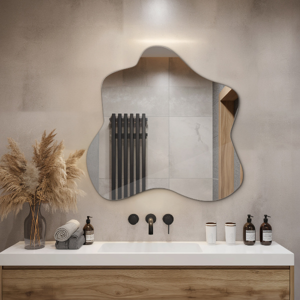 Espejo mancha irregular 68x67 cm