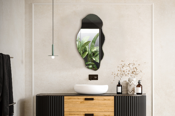 Espejo irregular mancha 45x90