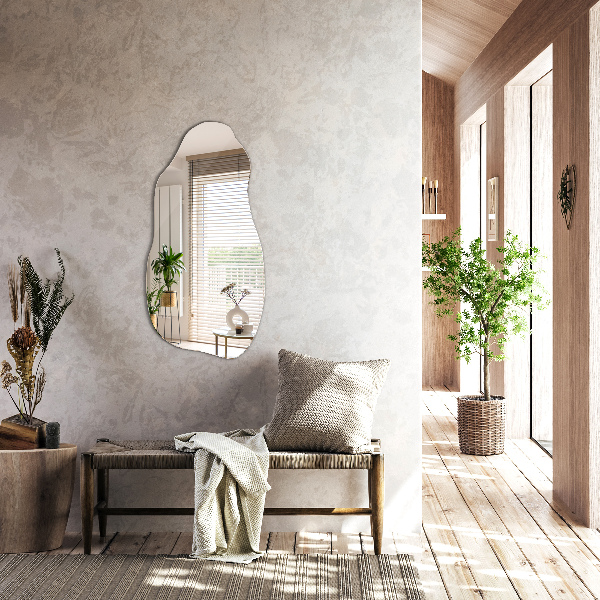 Espejo con forma colgado original 50x100