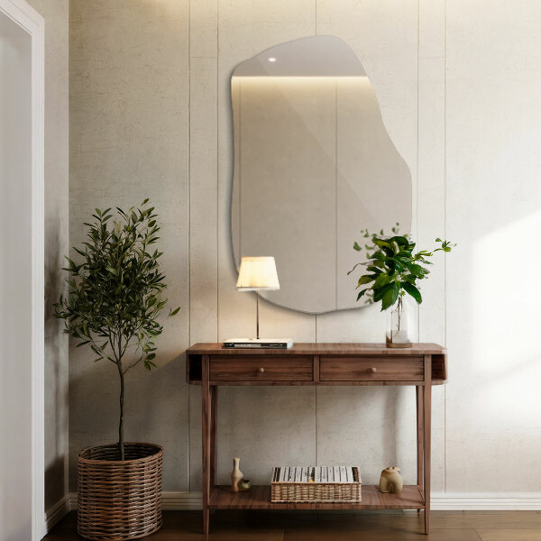 Espejo organico de estilo 90x59 cm