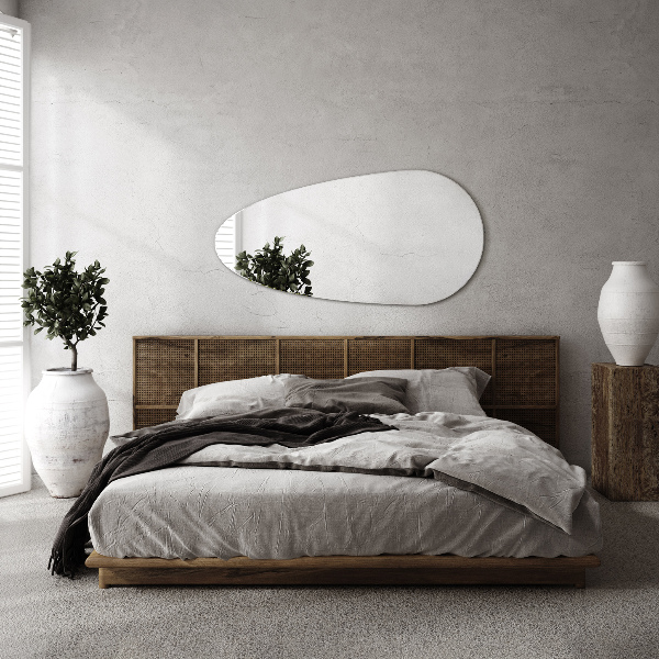 Espejo forma lagrima sin marco 40x80 cm