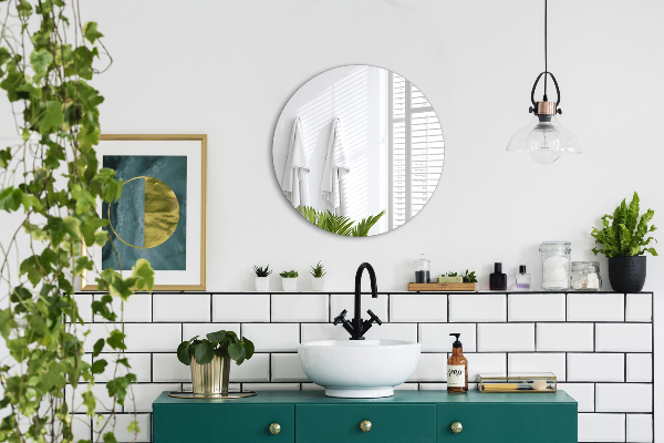 Espejo espejo decorativo sin marco fi 40 cm