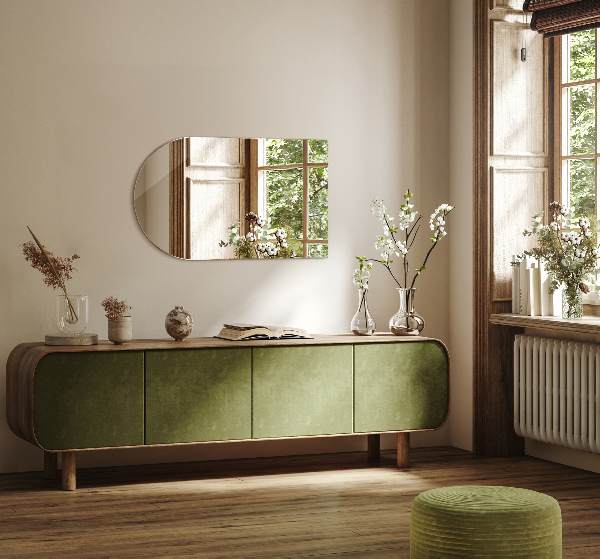 Espejo original redondeado 60x100 cm