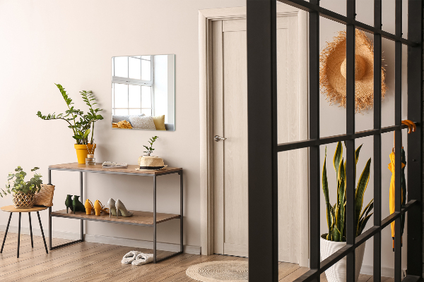 Espejo decorativo rectangular sin marco 50x50 cm