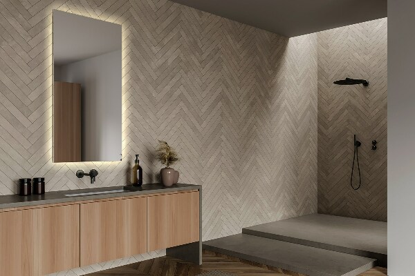 Espejo rectangular con LED 80x60 cm