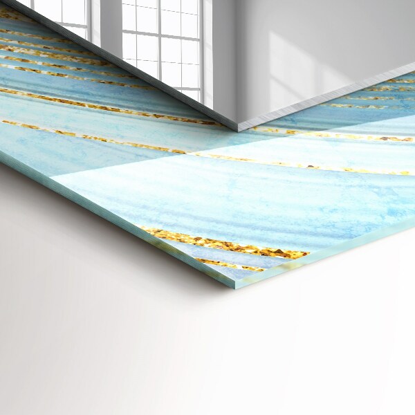 Ondas abstractas azules