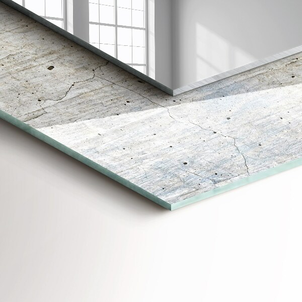 Pared de hormigón agrietada