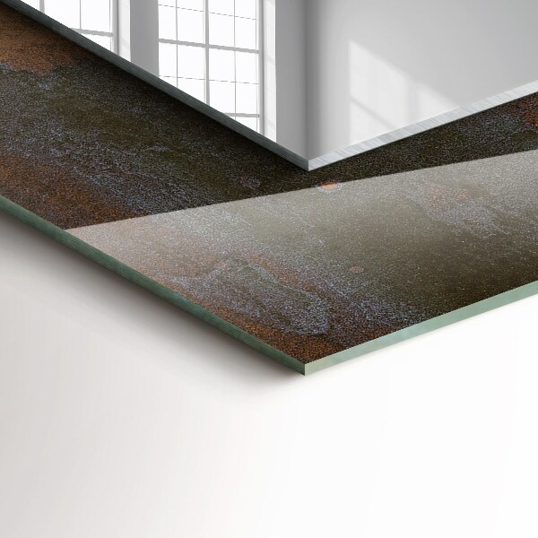 Metal oxidado de moda