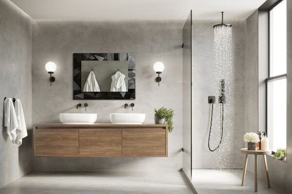 Formas geométricas negras