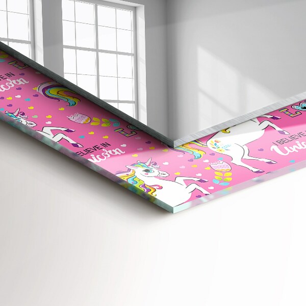 Unicornios Corazones arco iris