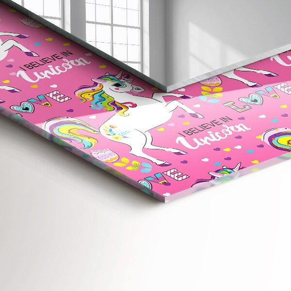 Unicornios Corazones arco iris