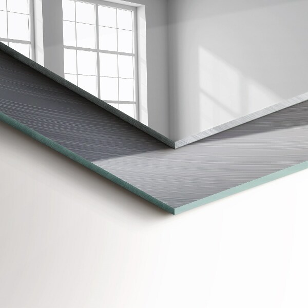 Superficie metálica redonda