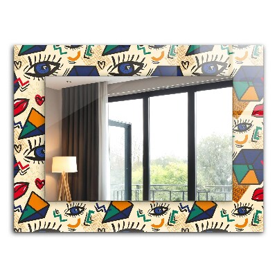 Formas de ojos y boca