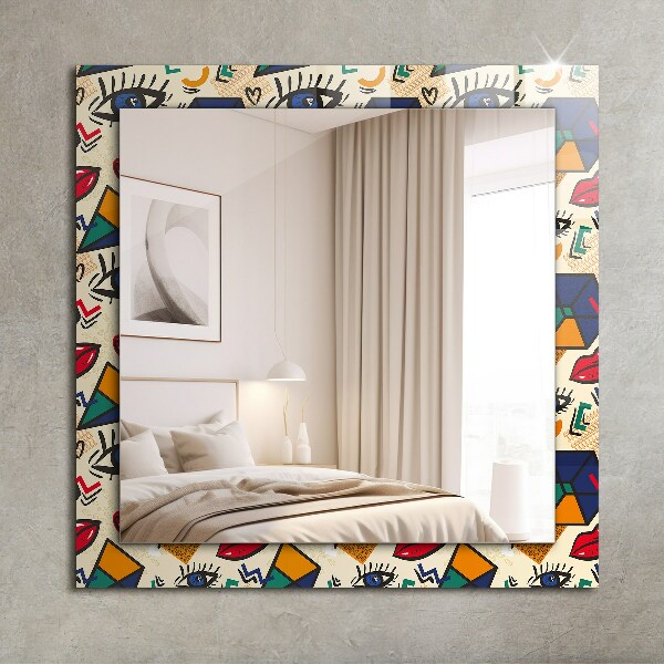 Formas de ojos y boca