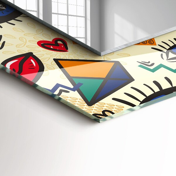 Formas de ojos y boca