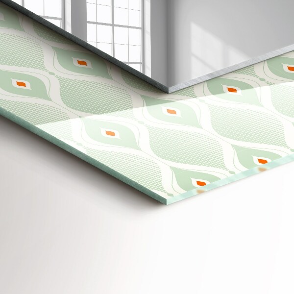 Motivo geométrico verde