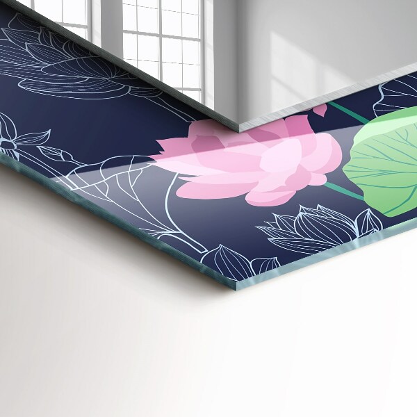 Flores de loto rosas