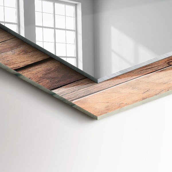 Pared revestida de madera