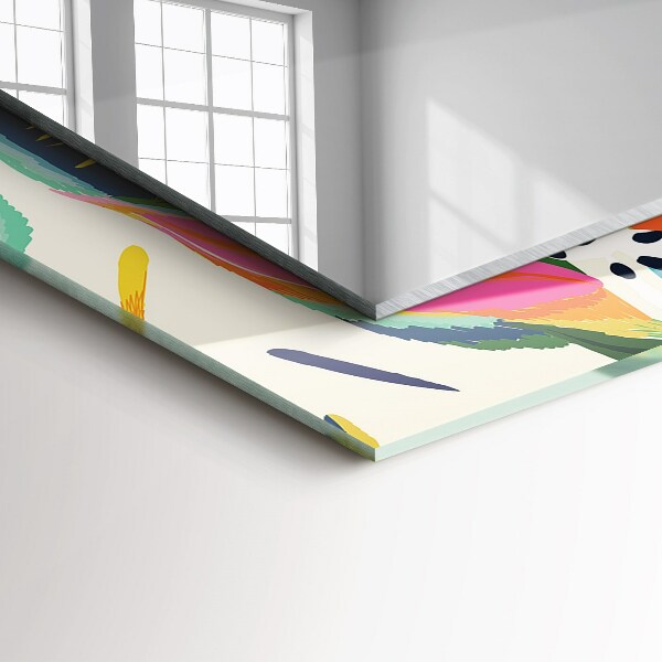 Motivo de hojas de colores