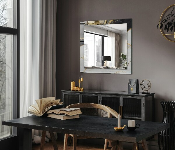 Arte abstracto en dorado