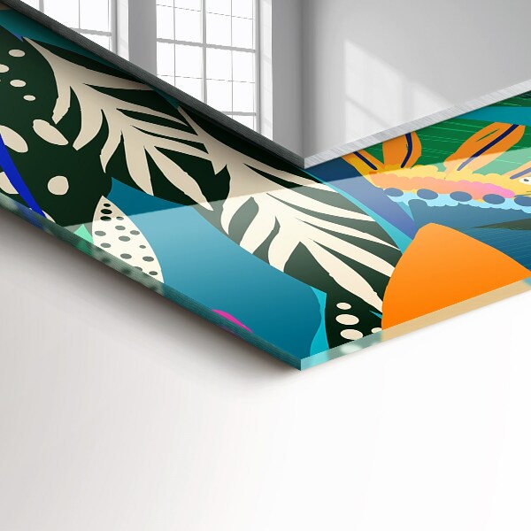 Flores abstractas en color