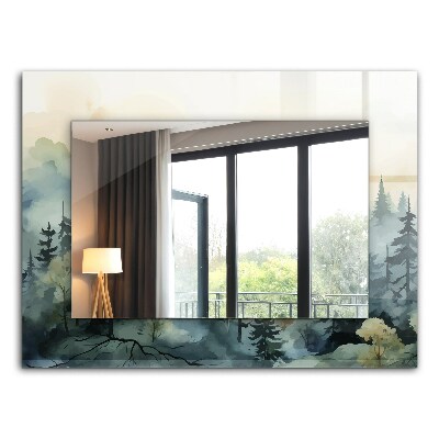 Flores hojas pájaros