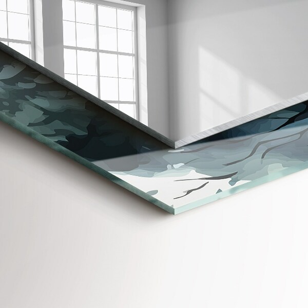 Flores hojas pájaros