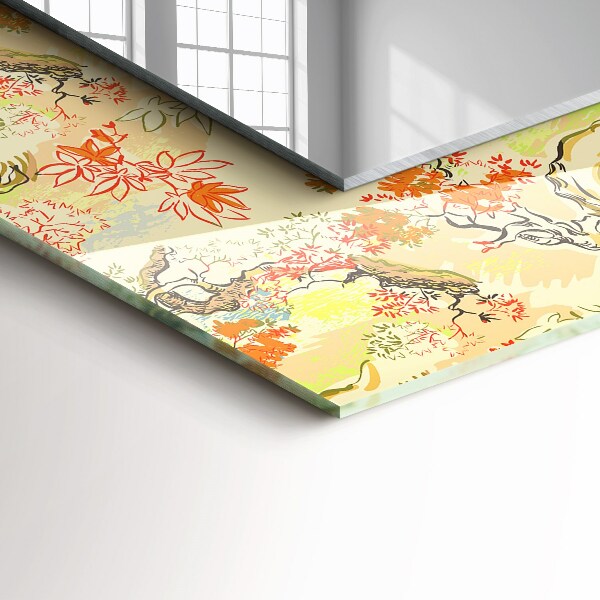 Patrón geométrico en blanco y negro