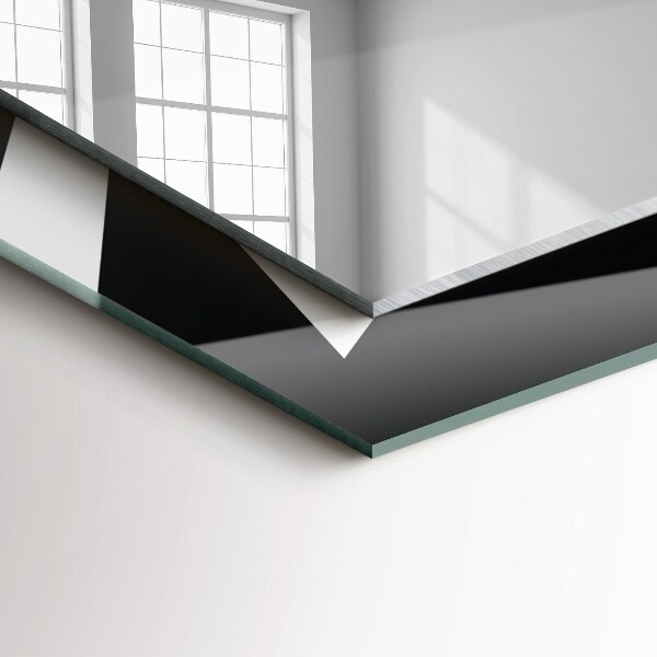 Motivos geométricos en bianco y nero