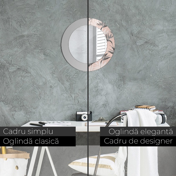 Espejo ścienne decorativo redondo Paraíso para las aves