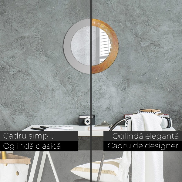 Espejo ścienne decorativo redondo Abstracción espiral