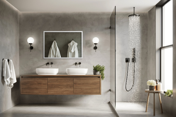 Espejo cuarto de baño rectangular blanco 50x50 cm