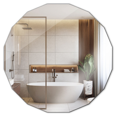  Espejo poliedro complemento moderno 100x100 cm