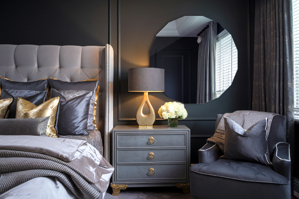  Espejo poligonal diseño único 60x60 cm