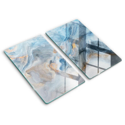 Protector pared cocina Textura de mármol