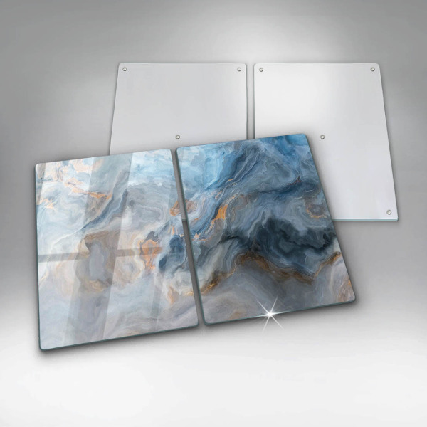 Protector pared cocina Textura de mármol