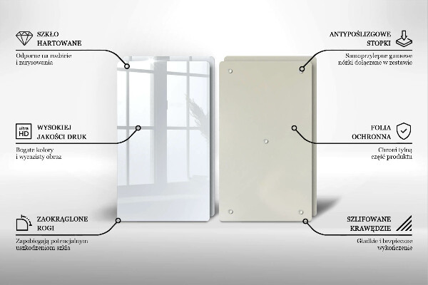 Tapa encimera El color blanco