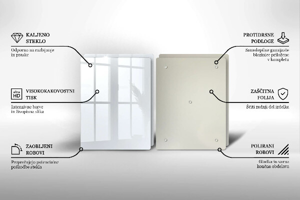 Tapa encimera El color blanco