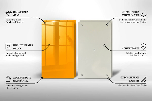 Tapa encimera Color amarillo oscuro