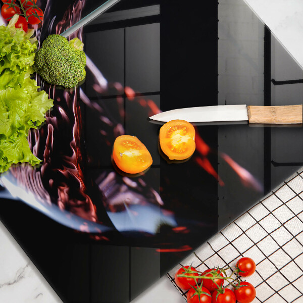 Protector pared cocina Una copa de vino tinto