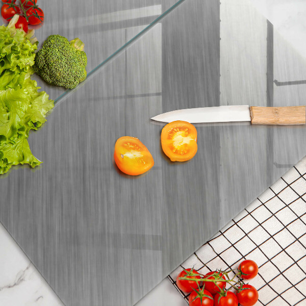 Protector pared cocina Fondo de textura metálica