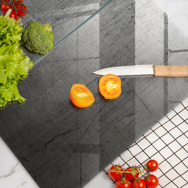 Protector pared cocina Textura metálica