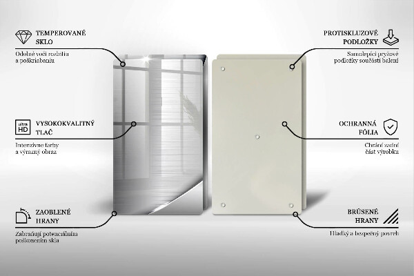 Protector pared cocina Formas metálicas