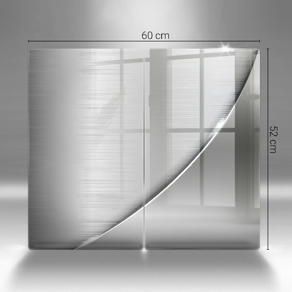 Protector pared cocina Formas metálicas