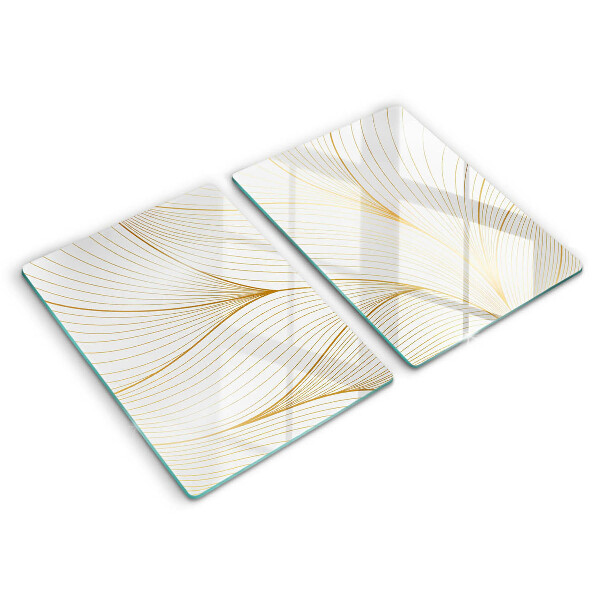 Protector pared cocina Patrón de líneas modernas