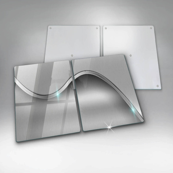 Protector pared cocina Abstracción de metales