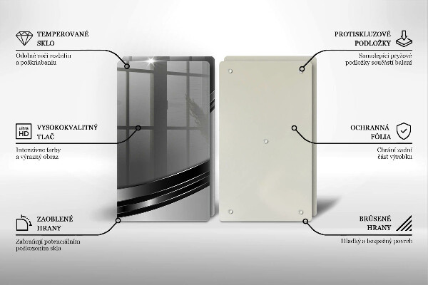 Protector pared cocina Abstracción de metales