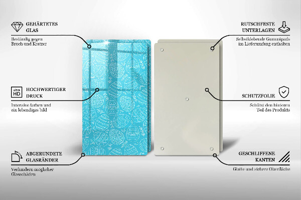 Protector pared cocina Tema de pascua