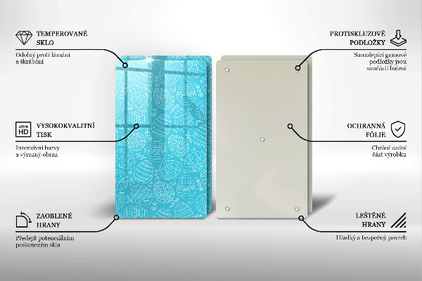 Protector pared cocina Tema de pascua