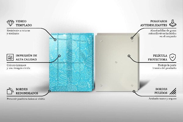 Protector pared cocina Tema de pascua